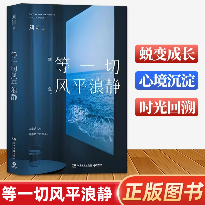 等一切风平浪静正版书籍刘同新书十年蜕变之作谁的青春不迷茫