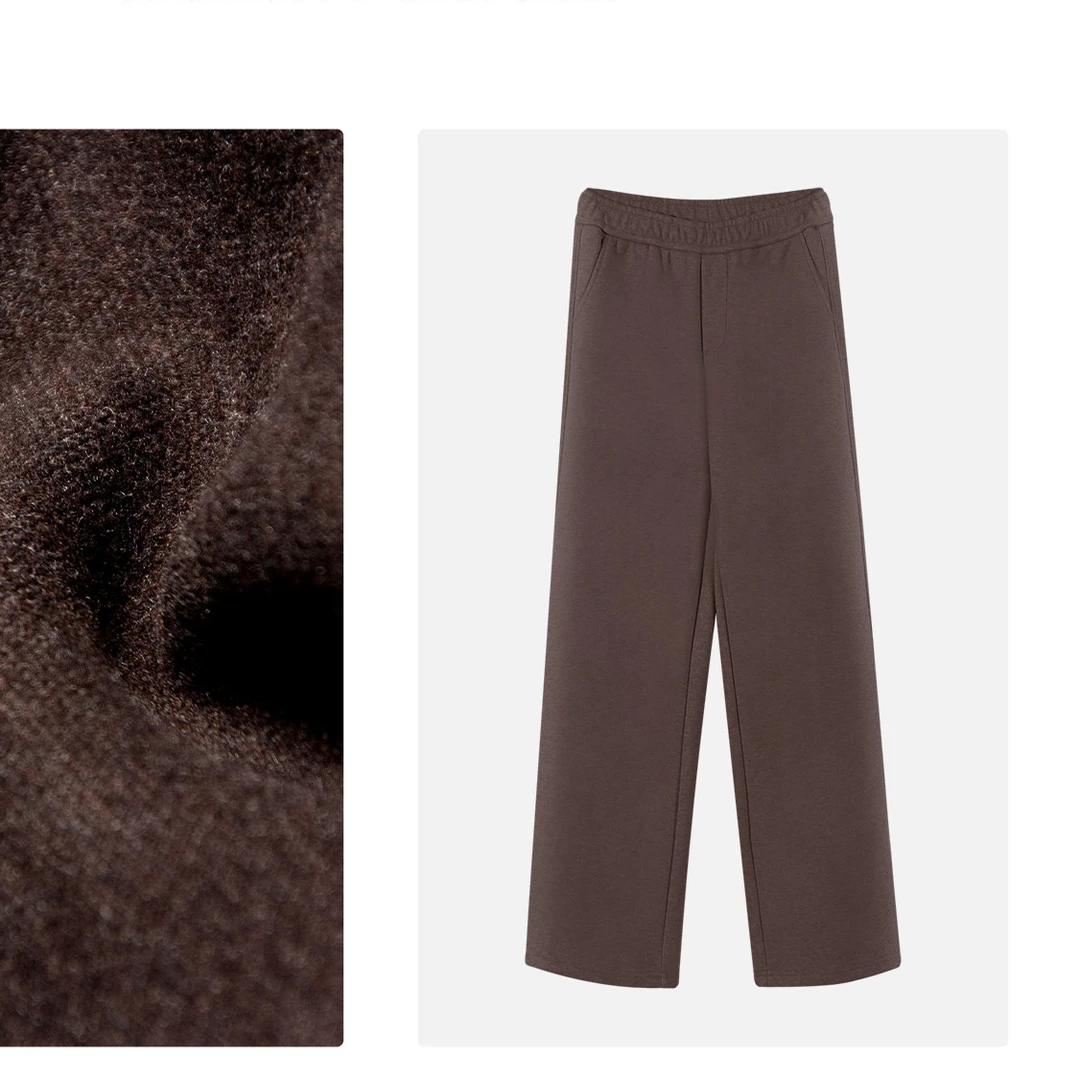 凯特丝蓓#229新品显瘦显腿长加厚拖地直筒镰刀裤1-644