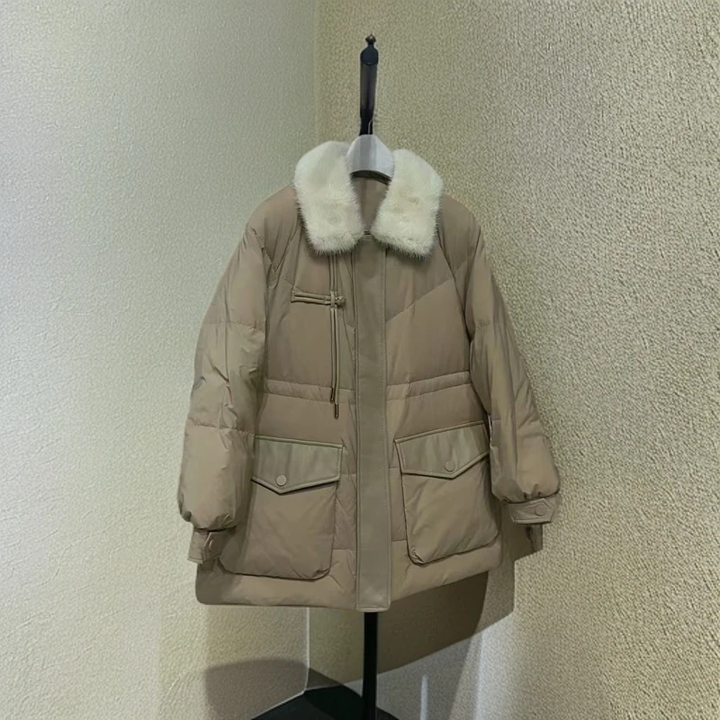 清仓鹅绒服保暖女外套