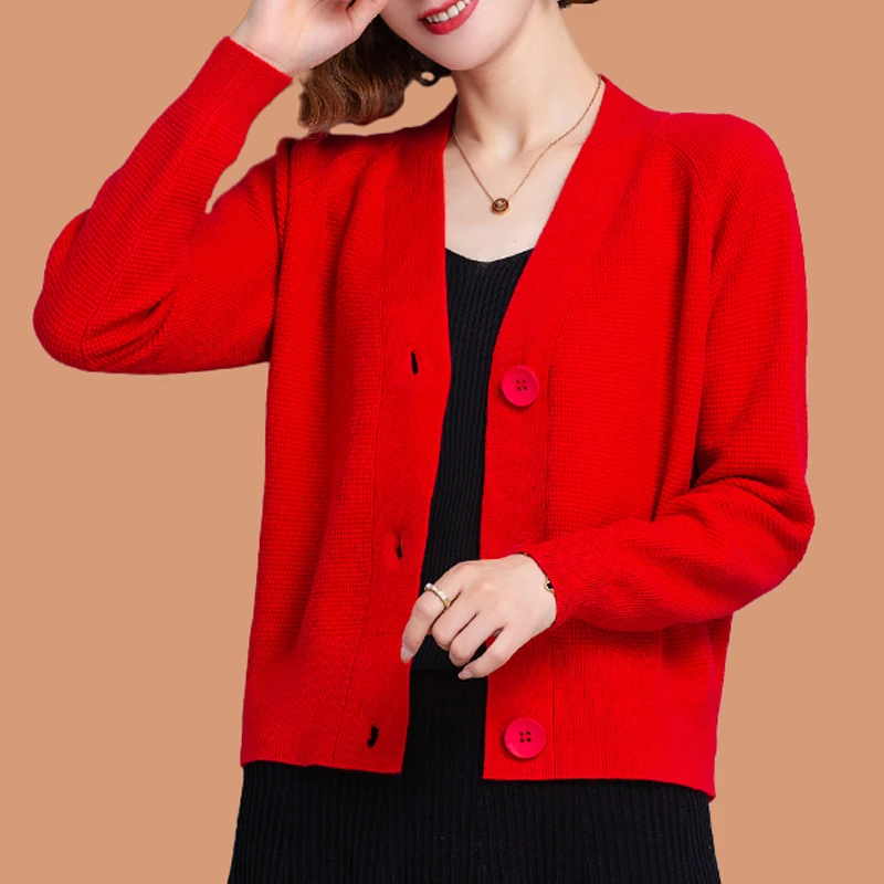 小个子毛衣外套女春秋装2025新款洋气外搭披肩上衣羊毛衫针织开衫