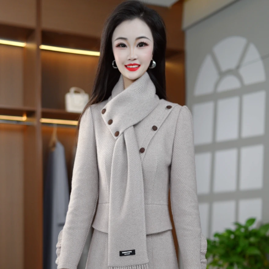 2024气质新款优雅减龄百搭连衣裙M-4XL