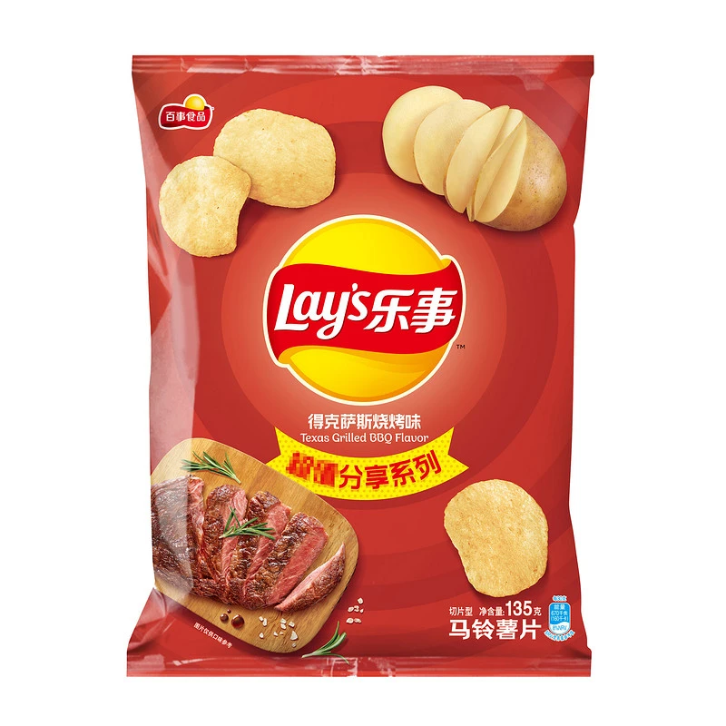 乐事得克萨斯烧烤味 135g/袋