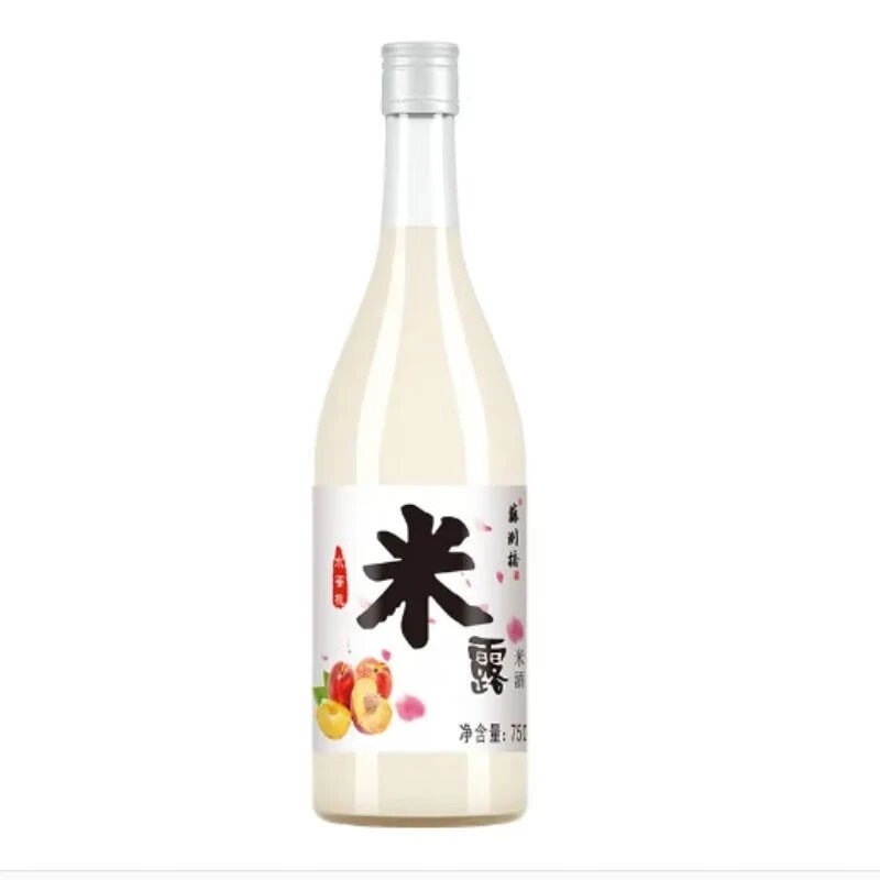 苏州桥水蜜桃米露(米酒)750ml/瓶