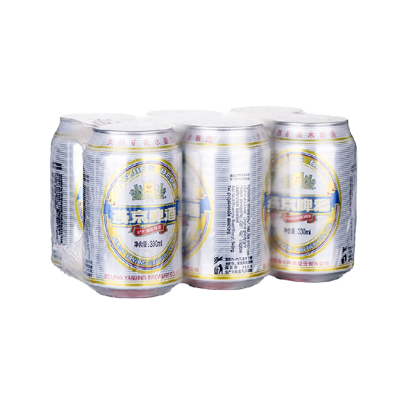 燕京9度精品啤酒6连包  330ml*6/包