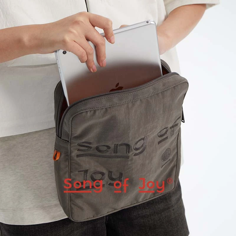 SONG OF JOY/阿颂进口尼龙布笔记本平板电脑包11寸13寸iPad收纳包