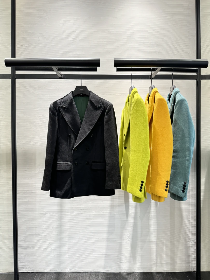 高级男装 早春季新品25s男士时尚休闲西装外套男款轻奢 L237