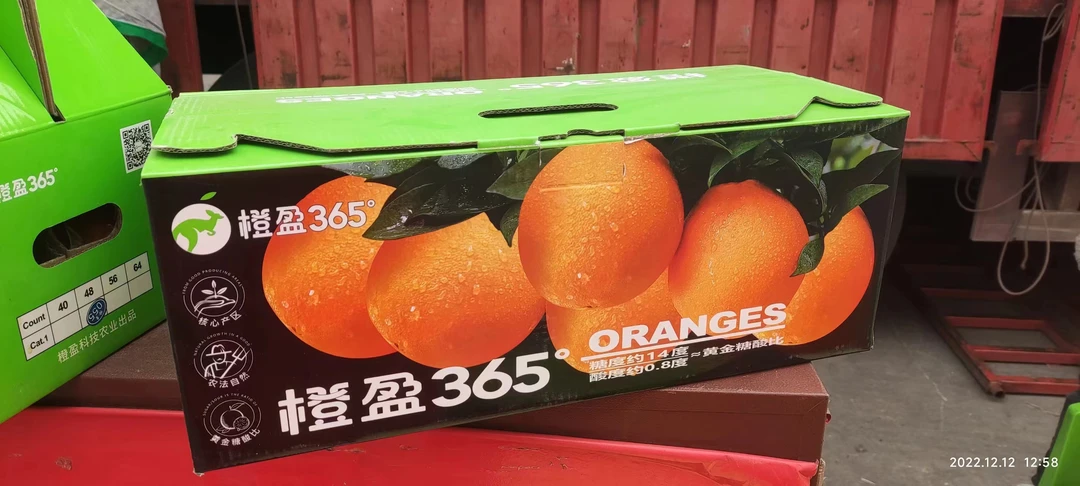 【箱】365赣南脐橙独立包装带箱5斤左右 仅大同是平城区云冈区可拍