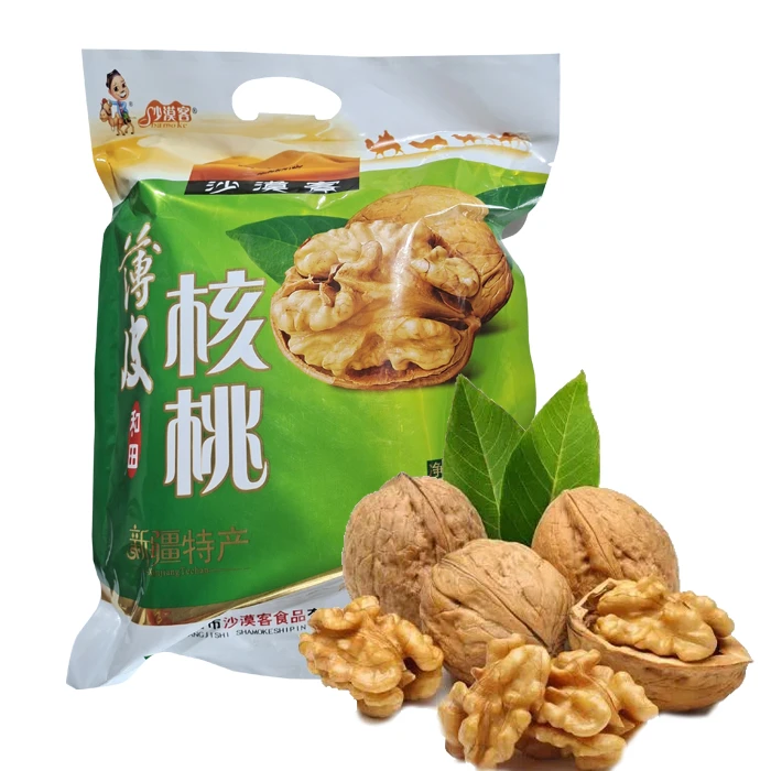 SHAMOKE/沙漠客和田薄皮核桃/纸皮/包装/真空/特产坚果营养严选