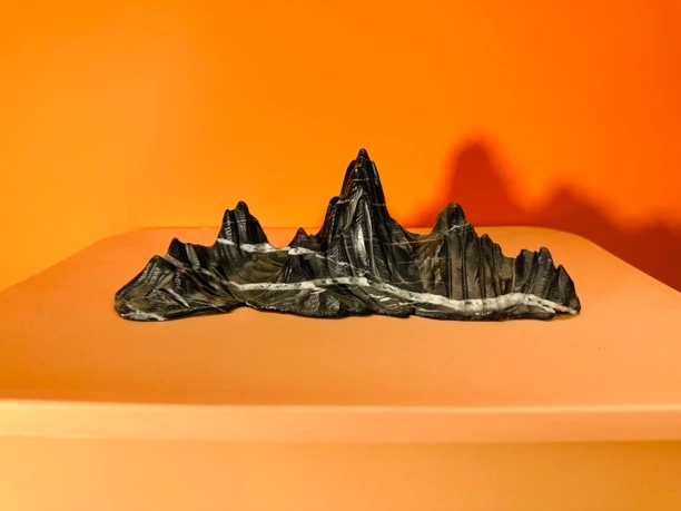天然灵璧石假山摆件微景观盆景鱼缸造景装饰品桌面小石头创意礼品