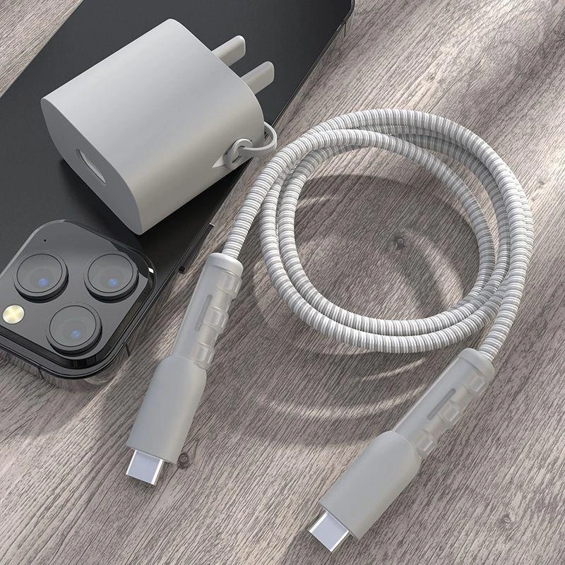 数据线保护套适用于苹果15/iPhone13/14/iPad2023硅胶充电器缠绕