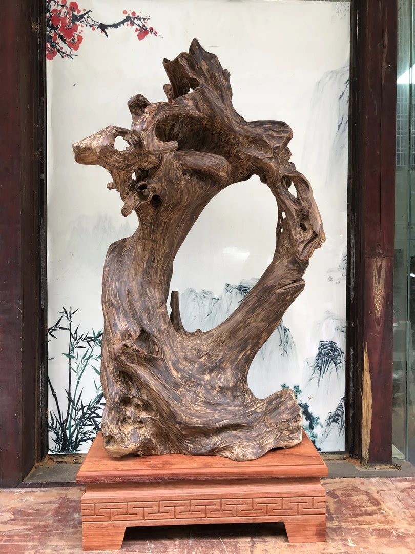 大瑶山天然风化木摆件