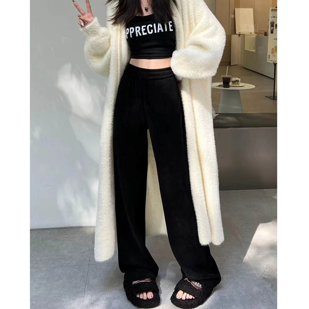 【高个子定制】加长加厚雪尼尔裤