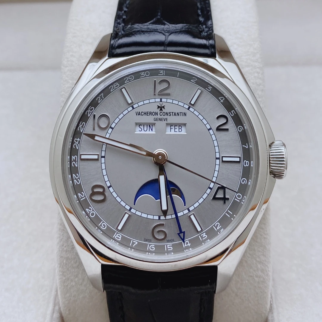 99新 Vacheron Constantin/江诗丹顿 4000E 精钢材质 皮带折叠扣