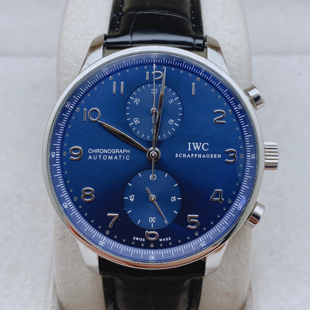 99新 IWC/万国 葡萄牙计时  41MM 自动机械 蓝面