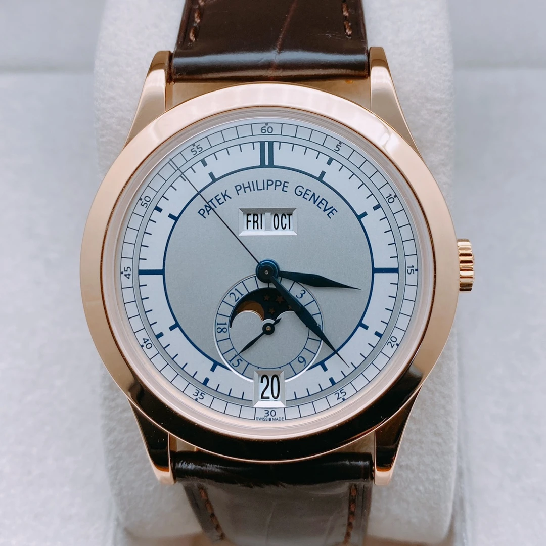99新 Patek Philippe/百达翡丽 5396 38.5MM 自动 皮带