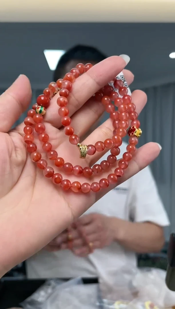 【闪购商品】南红玛瑙`未镶嵌多样性单个发