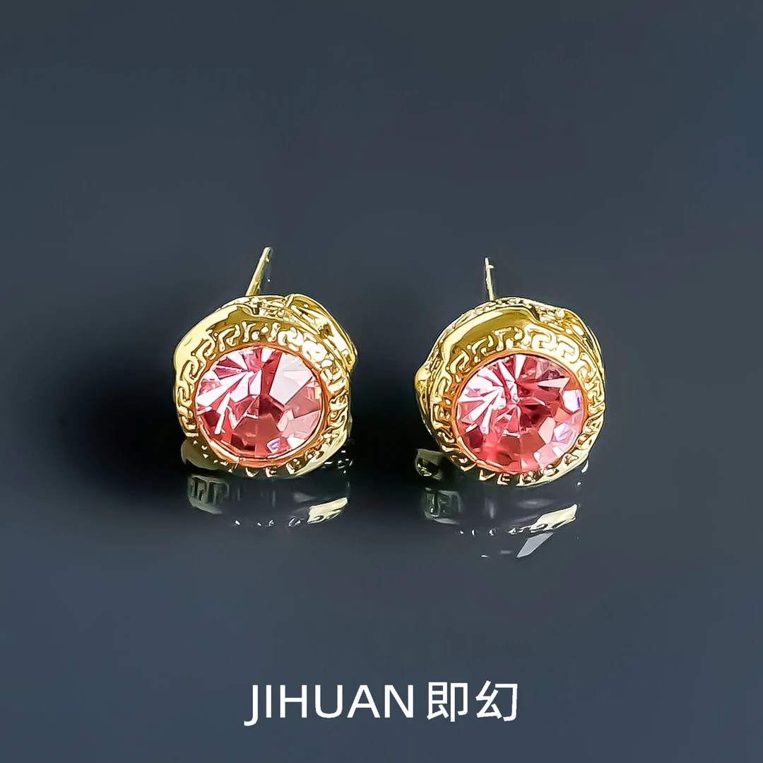 即幻 铜合金耳饰 欧美精致红色气质轻奢小众时尚个性耳环 LZ-7965