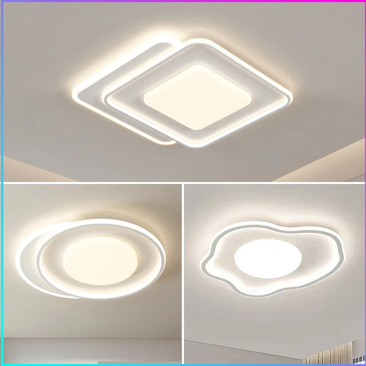 卧室灯护眼吸顶灯简约现代主卧房间灯奶油风云朵儿童房间中山灯具