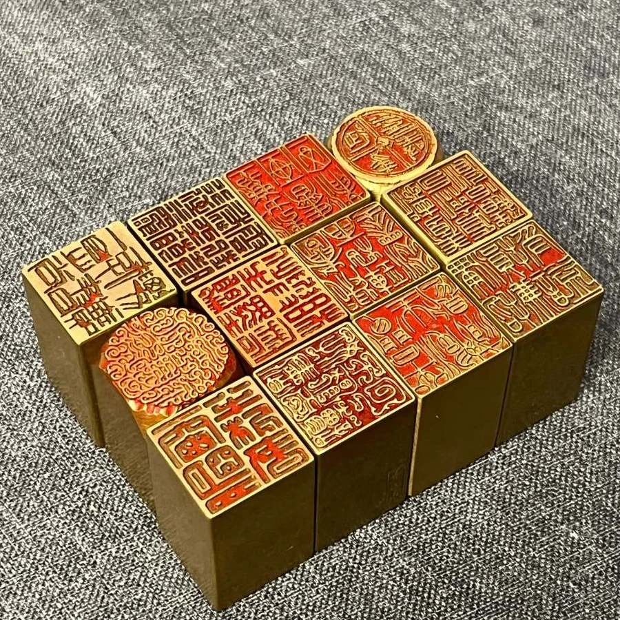 2.5×2.5厘米赏印 金石篆刻铜印成品闲章书画印章