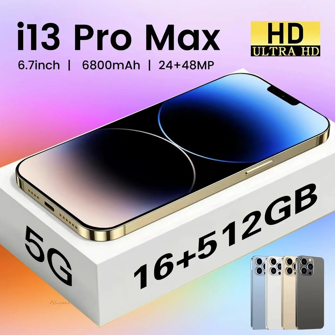 【512G内存】13pro全网通5G智能安卓手机指纹人脸解锁原装6.8寸手机