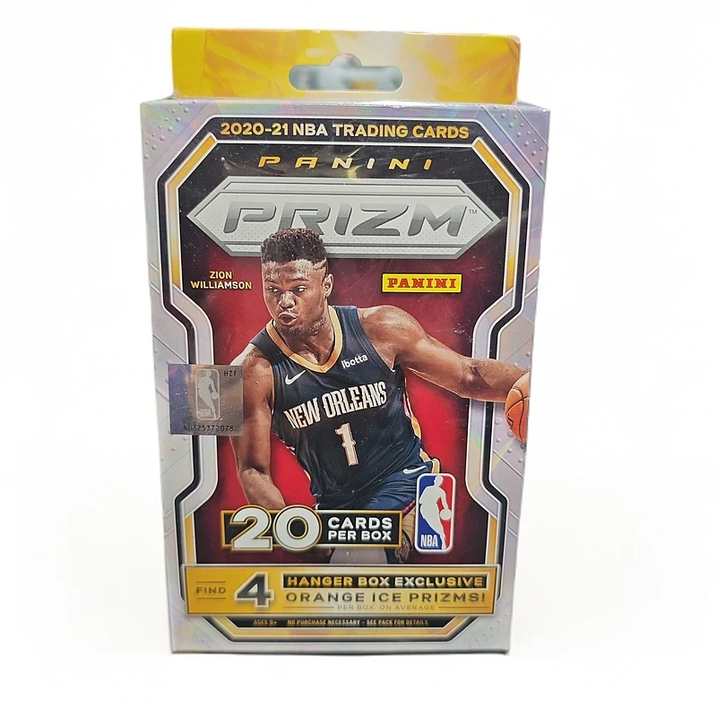 帕尼尼 NBA 20-21赛季 Prizm pz挂盒橙碎冰 篮球明星收藏卡