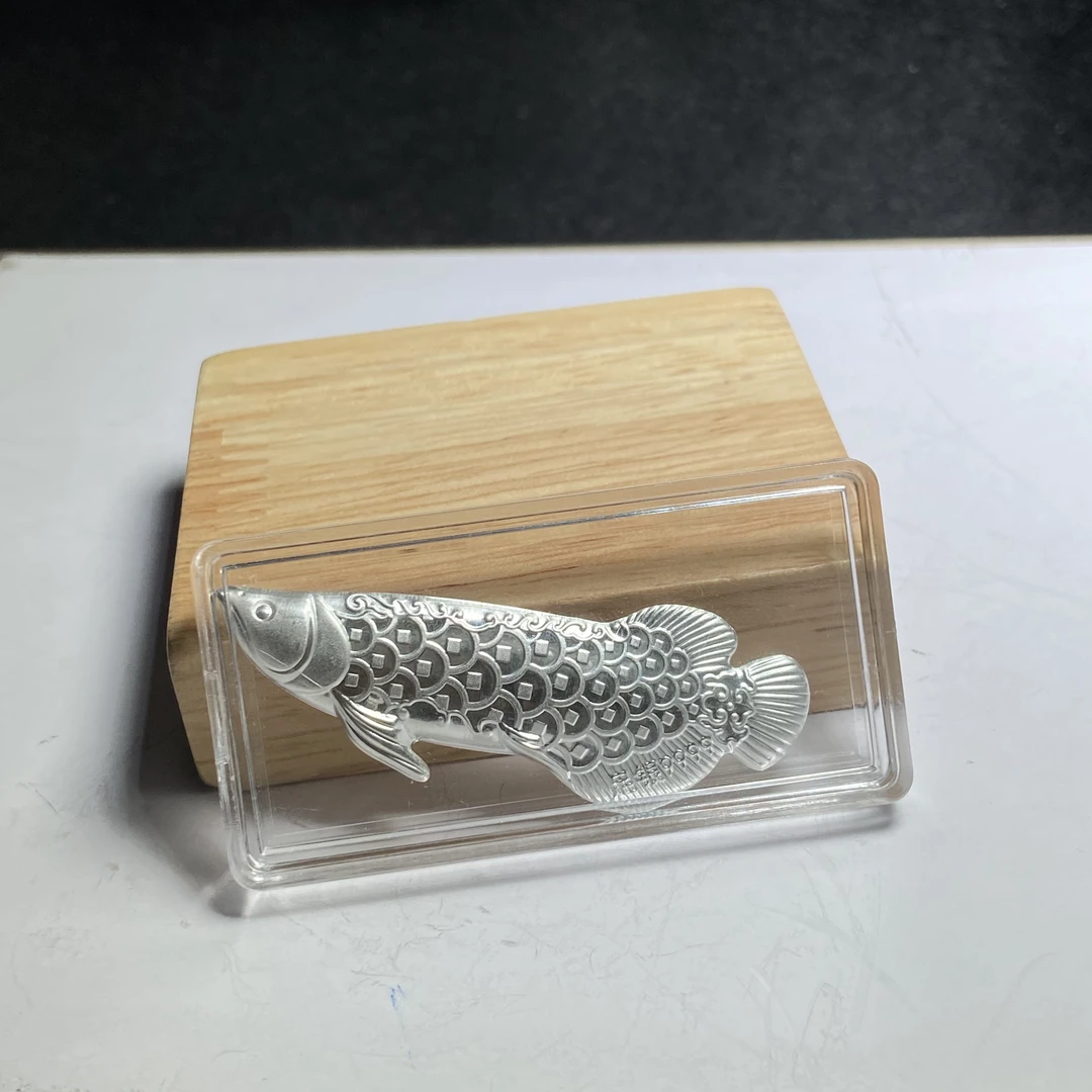 足银银制品 【小北珠宝】足银摆饰18-7H90X52