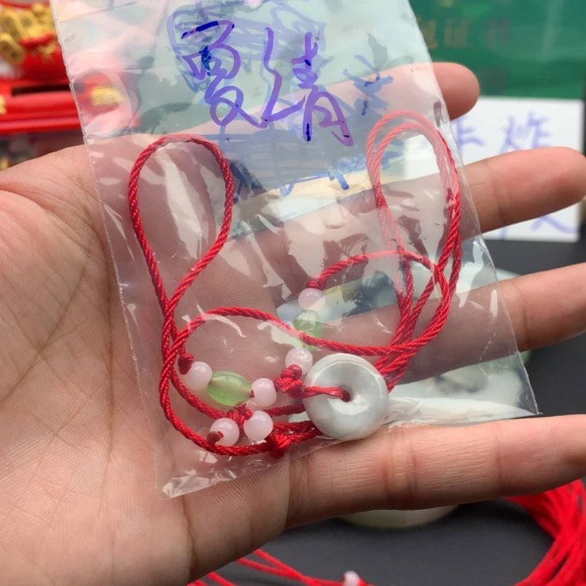 【闪购商品】翡翠颈饰未镶嵌夏*