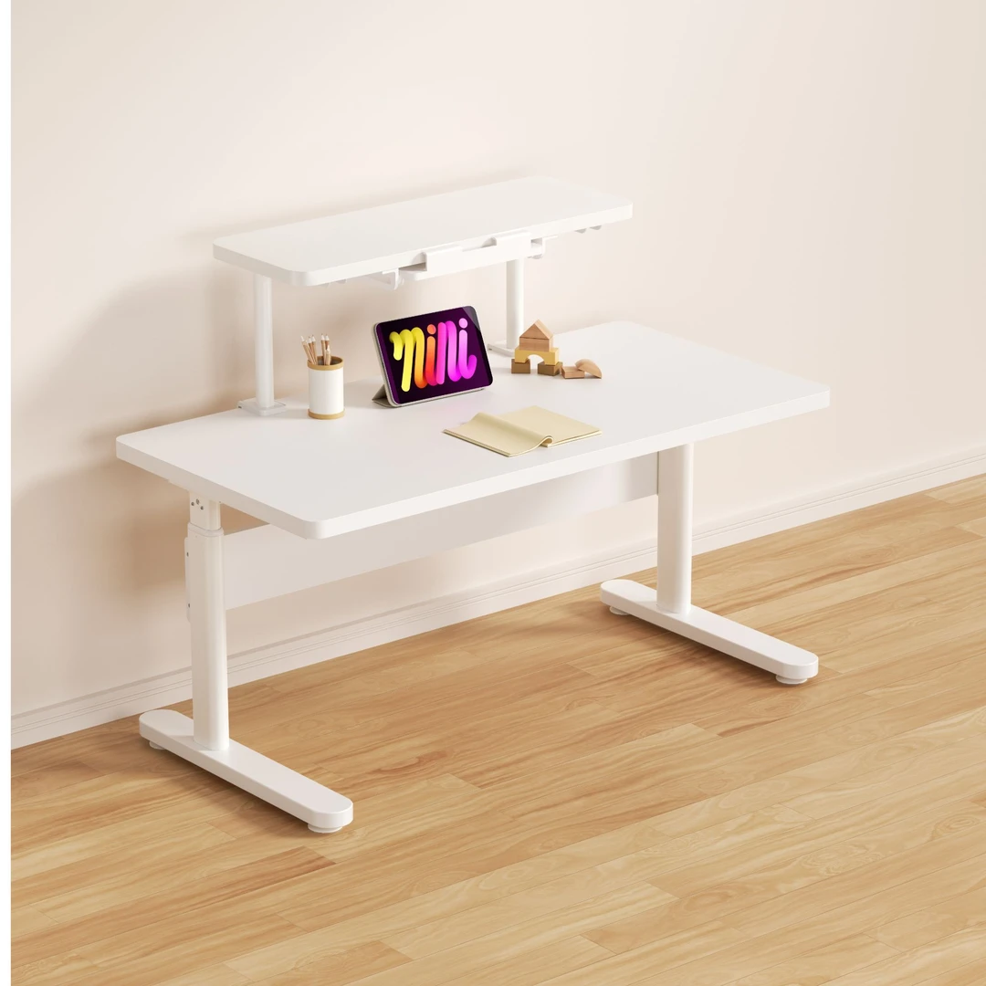 ★智象桌2.5cm加厚桌面可升降实木简约儿童书桌写字桌