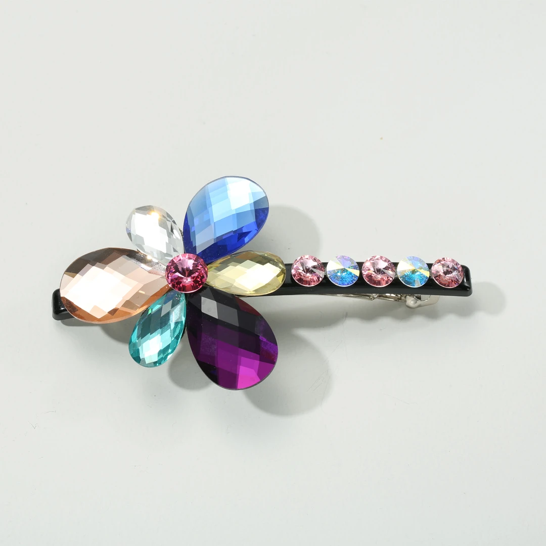 GREBUTY B626东大门新款彩色闪花花发卡