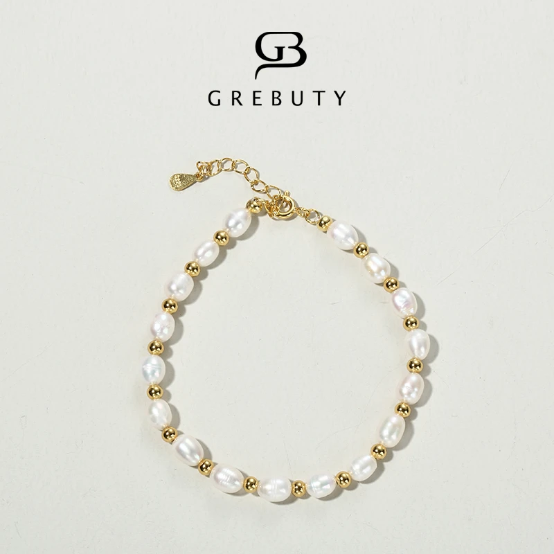 非金属亚克力手链  4225 新品白色珠珠手链