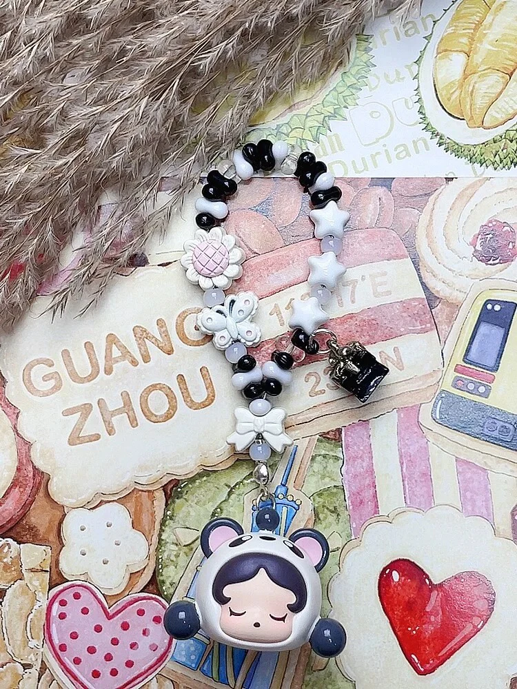 【小妖拆袋】正版萌粒钥匙扣手机挂件