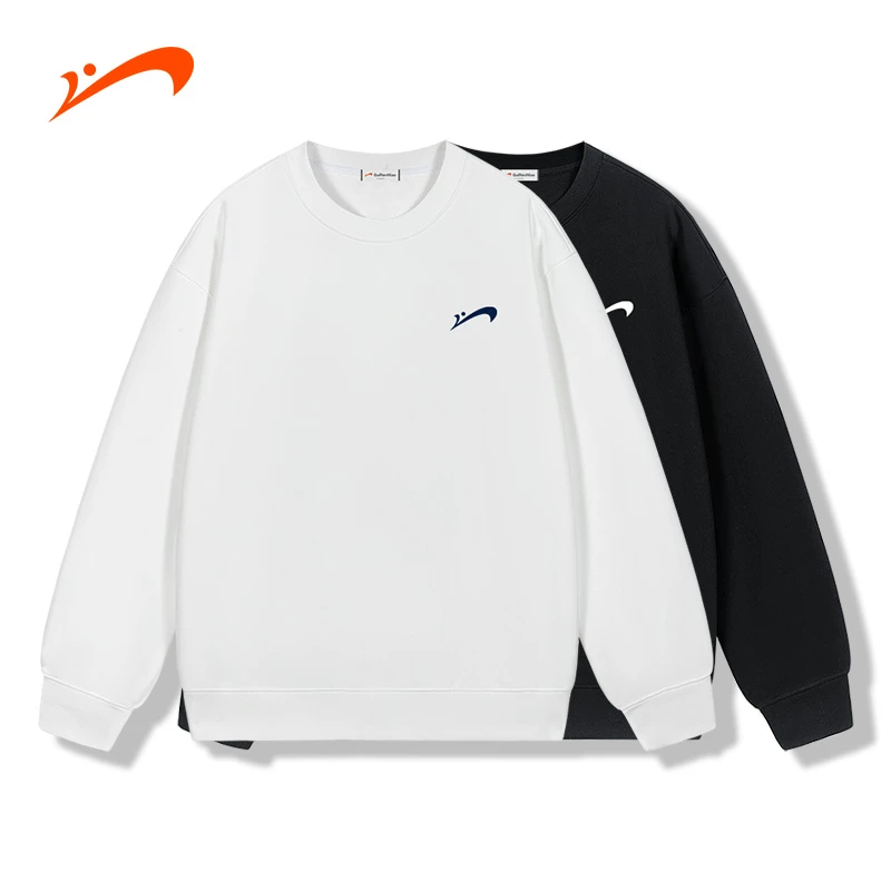 贵人鸟2024秋冬新款情侣时尚圆领套头休闲运动潮流卫衣