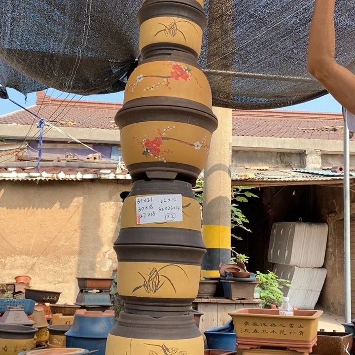 红陶20CM（含）-50CM（不含）紫砂花盆里面