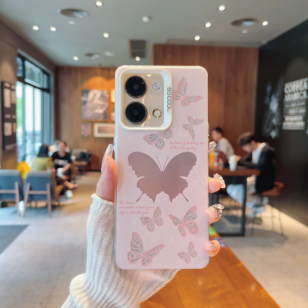 （OPPOReno9系列）磨砂彩银适用OPPOReno9/OPPOReno9Pro手机壳防摔