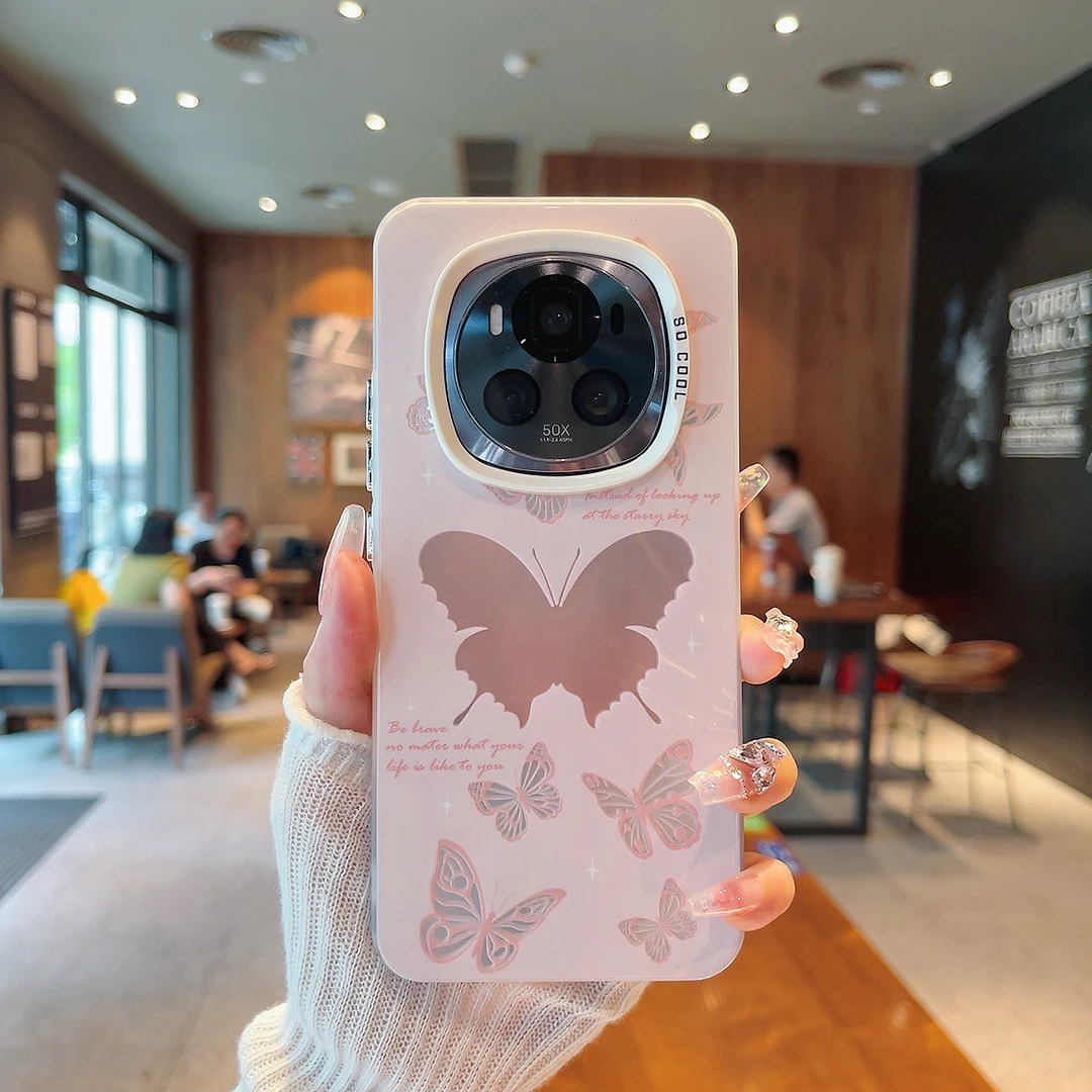 （荣耀Magic6系列）磨砂彩银适用荣耀Magic6/荣耀Magic6pro手机壳潮