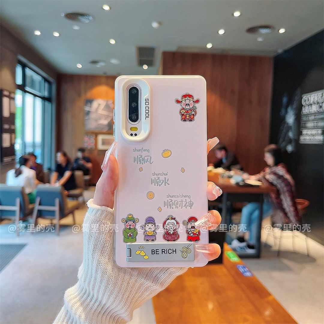 （华为P30系列）磨砂彩银适用华为P30/华为P30Pro手机壳防摔爆款潮