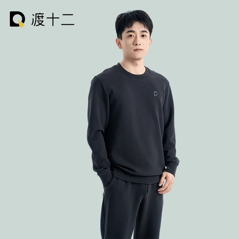 渡十二AH001【福利特惠】2024卫衣轻量空气层亲肤柔软运动男女同款