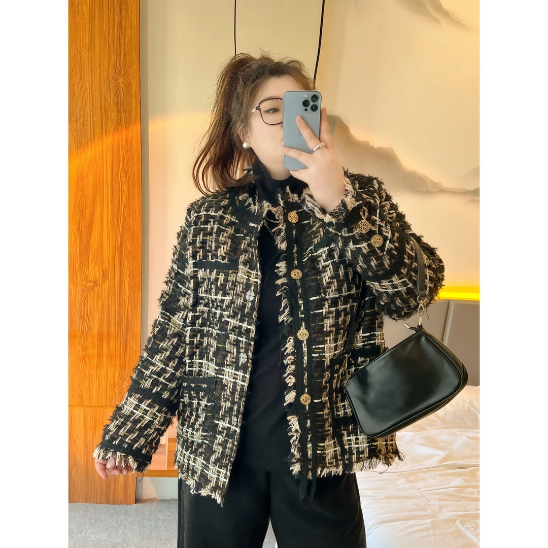 【晓晓家】断码捡漏~旖旎容貌 / 精致小香风优雅外套11629花契