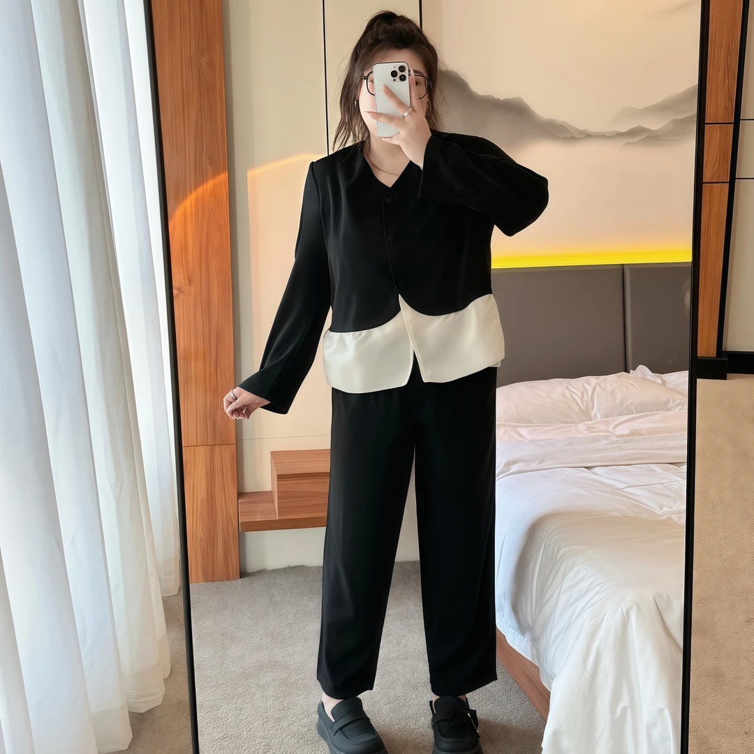 【晓晓家】断码捡漏~伯爵千金 / 小香风拽姐西装套装1033花契