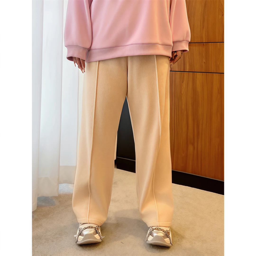 【晓晓家】断码捡漏~可可蛋卷 / 质感熊猫绒奶奶裤5719花契