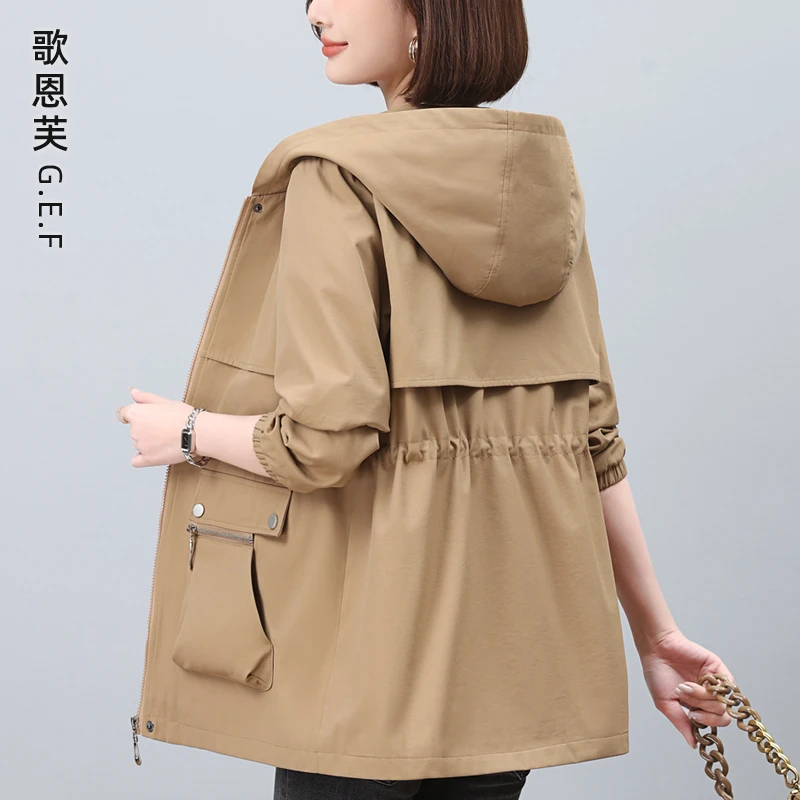 今年流行风衣女中长2024新款高级感收腰气质减龄洋气妈妈春秋外套