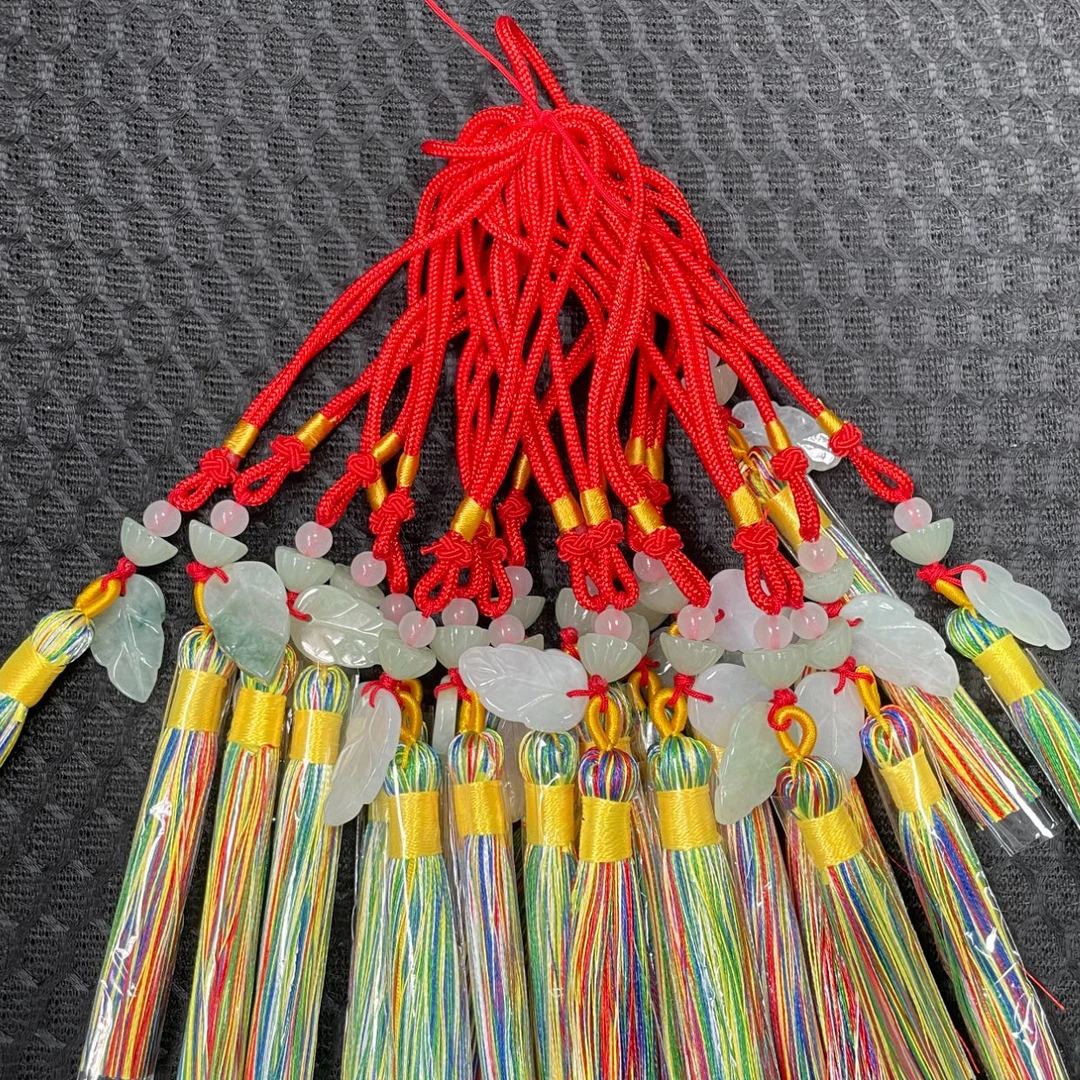 翡翠莲子叶子车挂（多样性一件发）