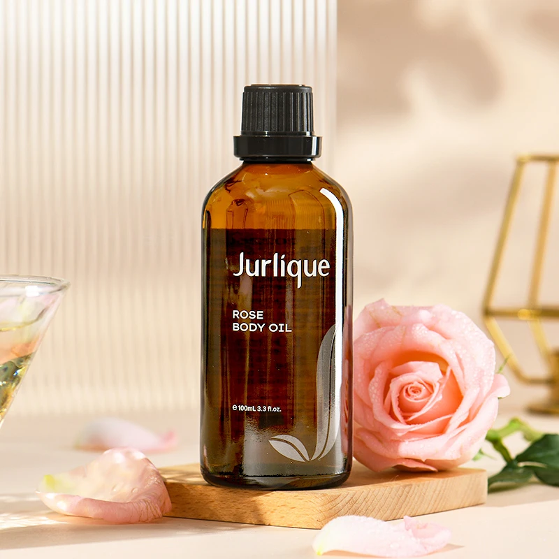 Jurlique/茱莉蔻玫瑰按摩油100ml夏季保湿精油spa开背美容院按摩