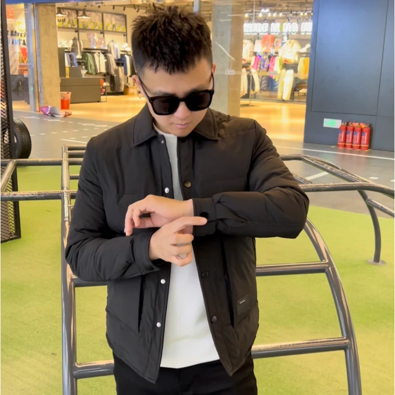 881852 301-男士冬季新款休闲百搭棉服外套新