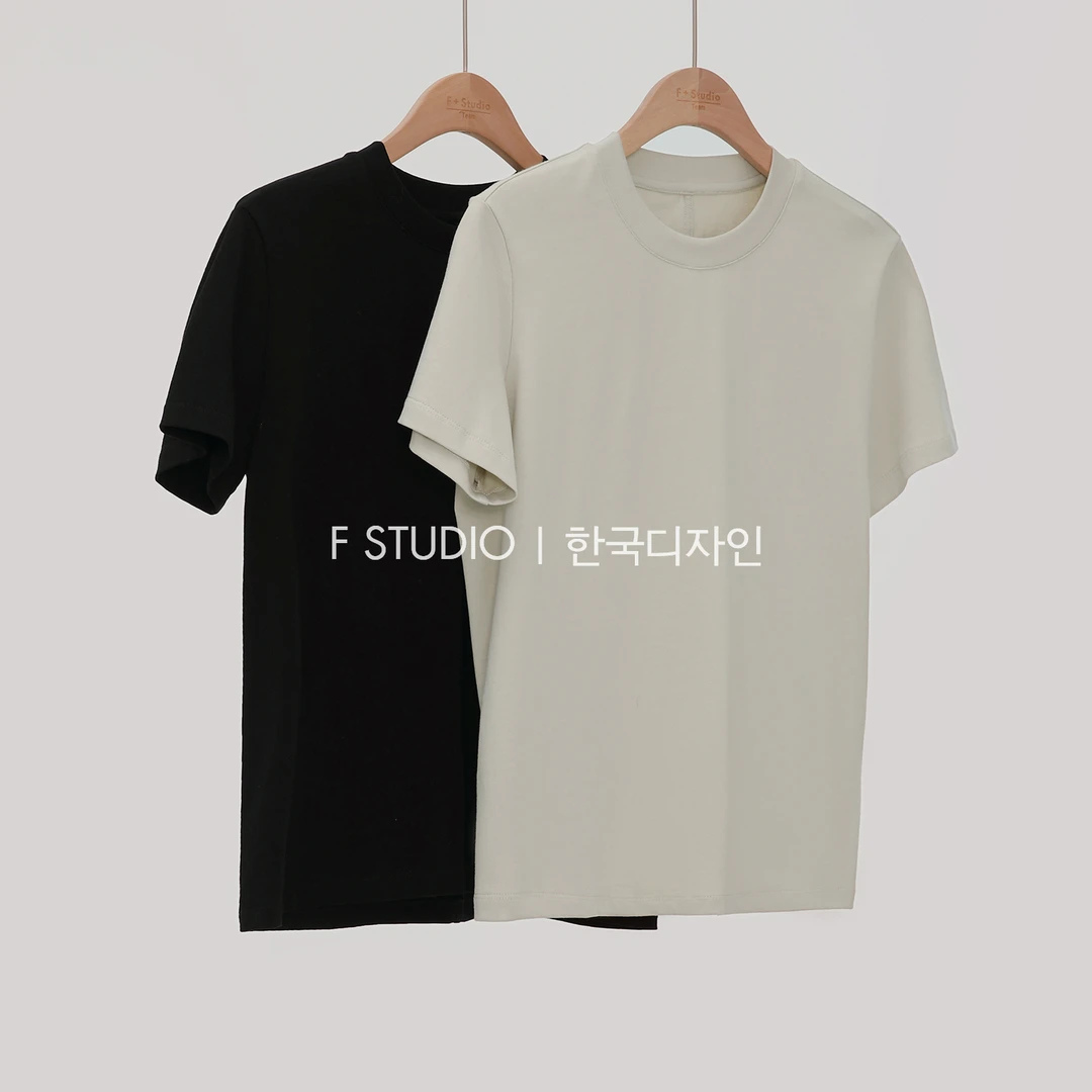 「现货」【简色都市】后中破缝T恤FS403S012