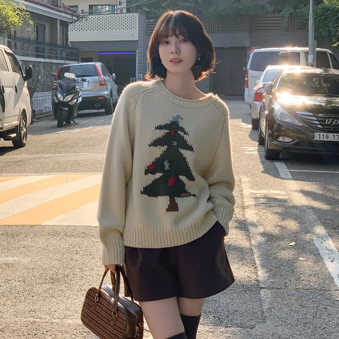 【现货】【冰岛圣诞树】FS409S062圣诞树毛衣