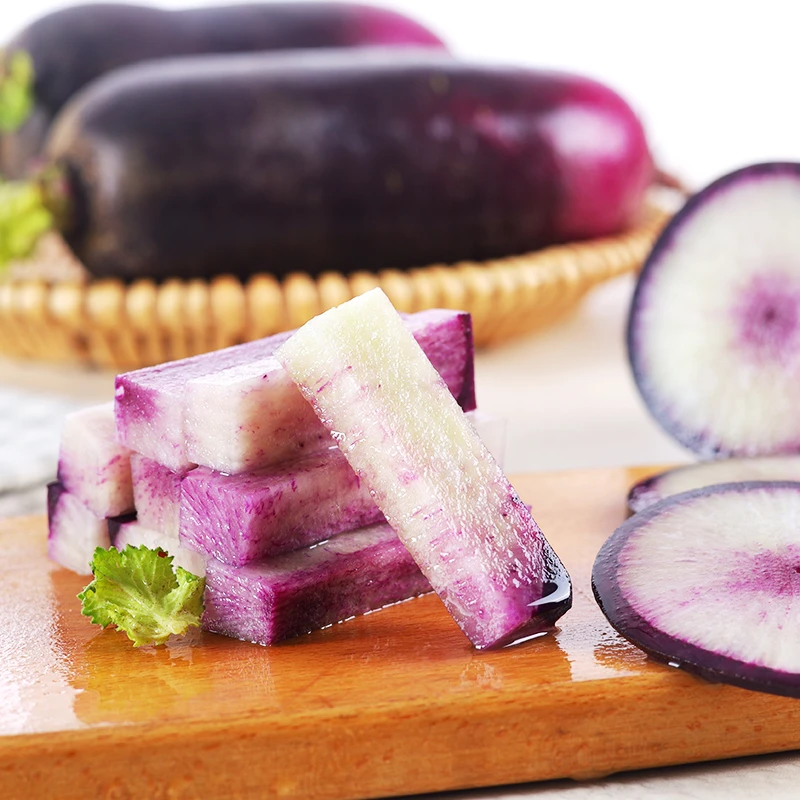 山东现拔冰激凌萝卜脆甜爽口水果萝卜产地直发