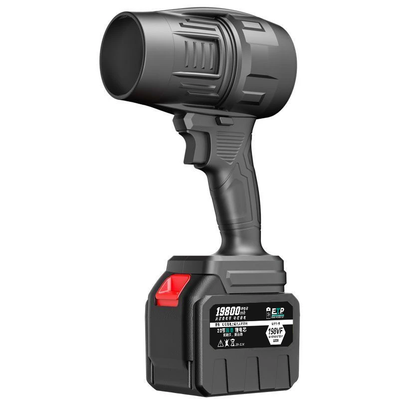 80涵道暴力风扇大功率涡轮鼓风锂电暴风机洗车吹水除尘除雪