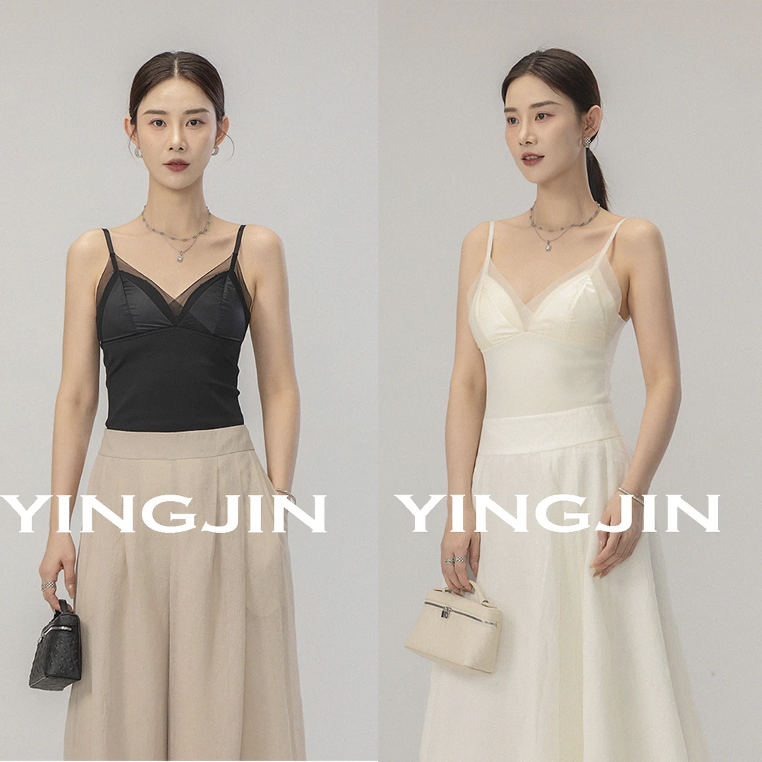 【MENG FAYE】2024莫奈花园薄纱吊带