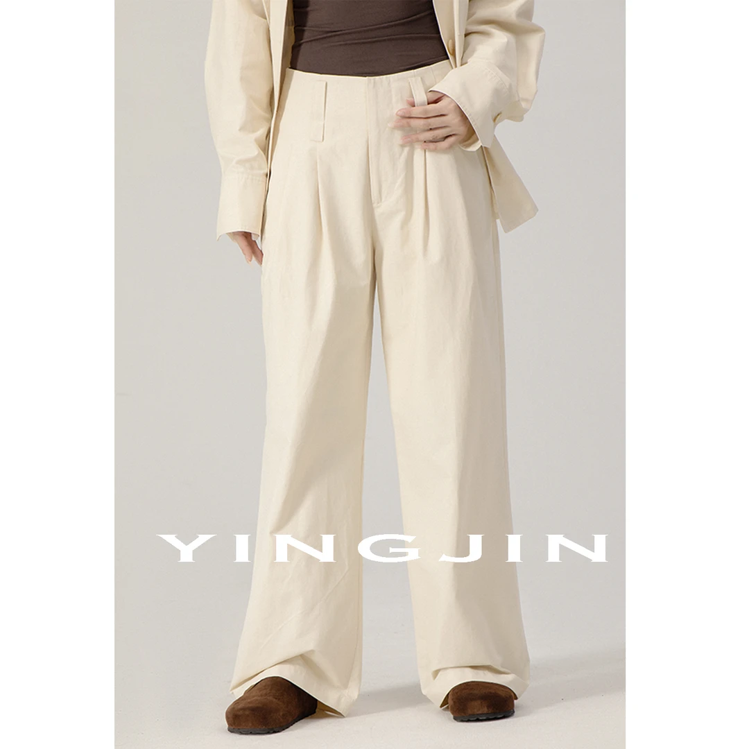 【YINGJIN】“杨树林系列”  工装风休闲长裤